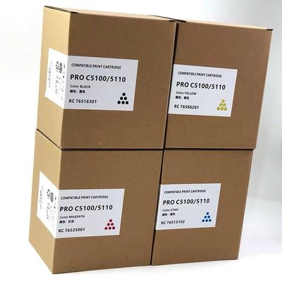 کارتریج تونر ریکو برای پرینتر پرو C5100/5110 با 26000 صفحه تولید و 1 1 تعویض برای نقص