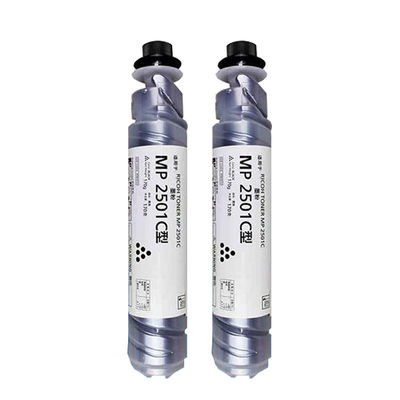 نمونه سفارش برای آزمایش کارتریج تونر سیاه Ricoh MP2501C برای MP2014 MP2001 MP2501