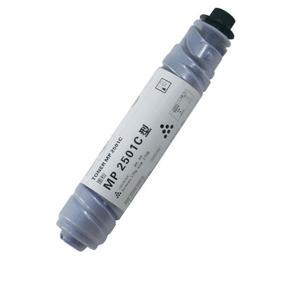 نمونه سفارش برای آزمایش کارتریج تونر سیاه Ricoh MP2501C برای MP2014 MP2001 MP2501