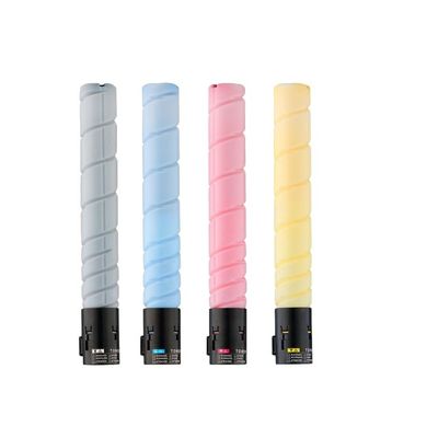 کارتریج های تونر مینولتا برای Konica مینولتا بیزوب C458 558 658 کپی کننده ارائه رنگ های سیاه سیان زرد مگنتا و 100 درصد آزمایش شده