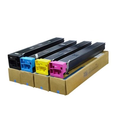 کارتریج های تونر مینولتا برای Konica مینولتا بیزوب C654 C754 سیاه سیان زرد رنگ های مگنتا با تولید صفحه و چاپ